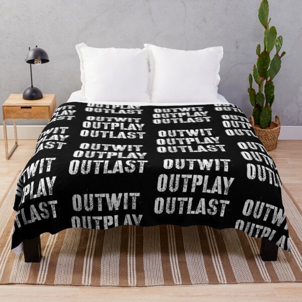 Item preview, Outwit outplay outlast designed and sold by Kerry Pritchard.