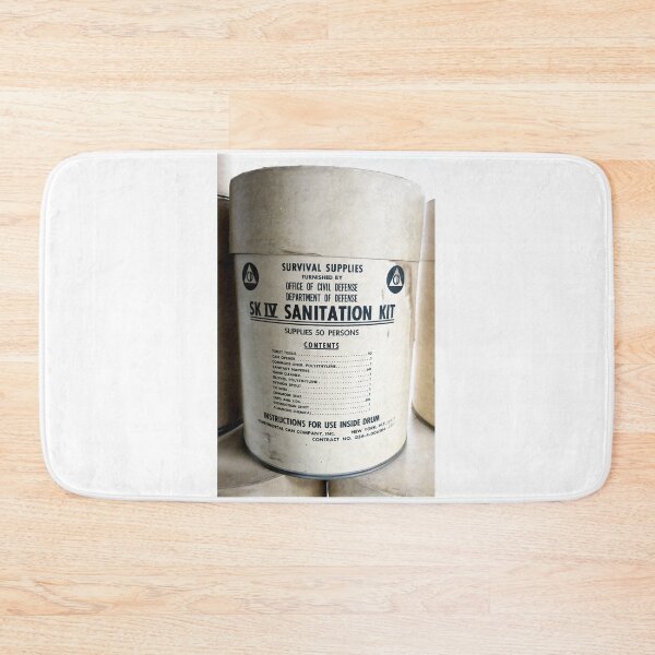 Item preview, Civil Defense survival supplies - Cold War in the US designed and sold by Julian Edgar.