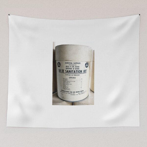 Item preview, Civil Defense survival supplies - Cold War in the US designed and sold by Julian Edgar.