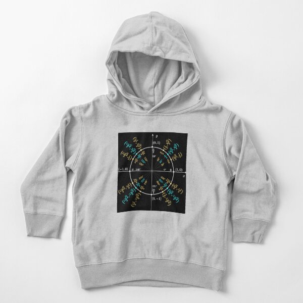 Unit #circle #angles. #Trigonometry, #Math Formulas, Geometry Formulas Toddler Pullover Hoodie