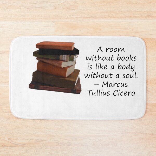 Item preview, A room without a book is like a body without a soul designed and sold by myatticstudio.