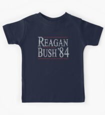 Retro Reagan Bush '84 Kids T-Shirt