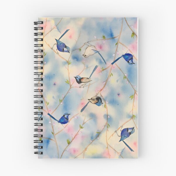 Item preview, Blue Wrens designed and sold by Cynthia Dix.