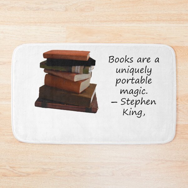 Item preview, Books are a uniquely portable magic. designed and sold by myatticstudio.