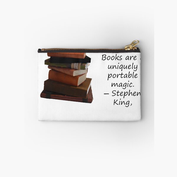 Item preview, Books are a uniquely portable magic. designed and sold by myatticstudio.