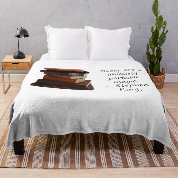 Item preview, Books are a uniquely portable magic. designed and sold by myatticstudio.