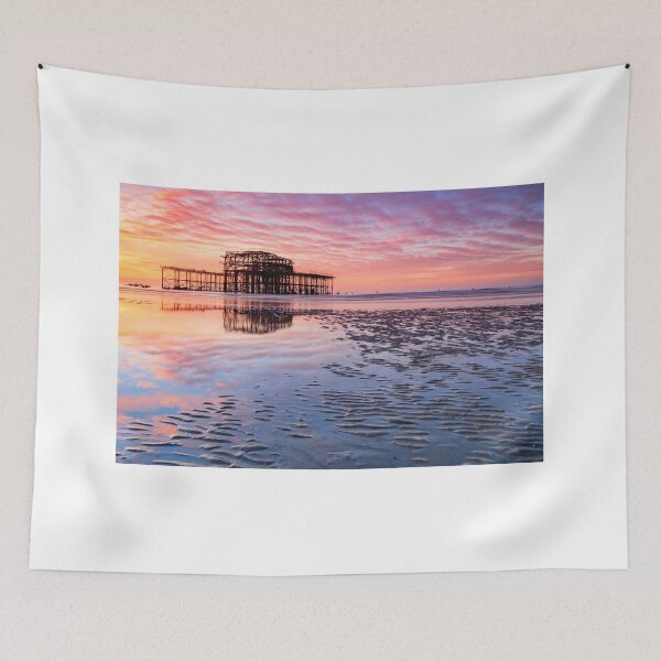 Artikelvorschau, Sonnenaufgang über dem West Pier (Brighton) entworfen und verkauft von bitm2007.