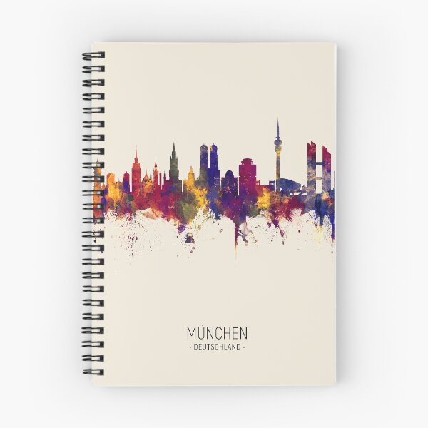 Item preview, Munich Germany Skyline designed and sold by ArtPrints.