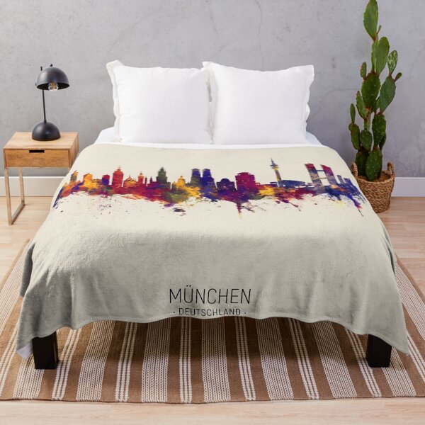 Item preview, Munich Germany Skyline designed and sold by ArtPrints.