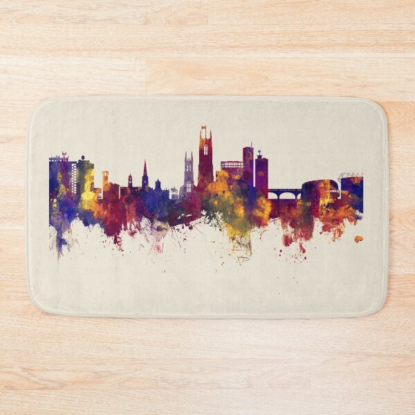 Item preview, Derby England Skyline designed and sold by ArtPrints.