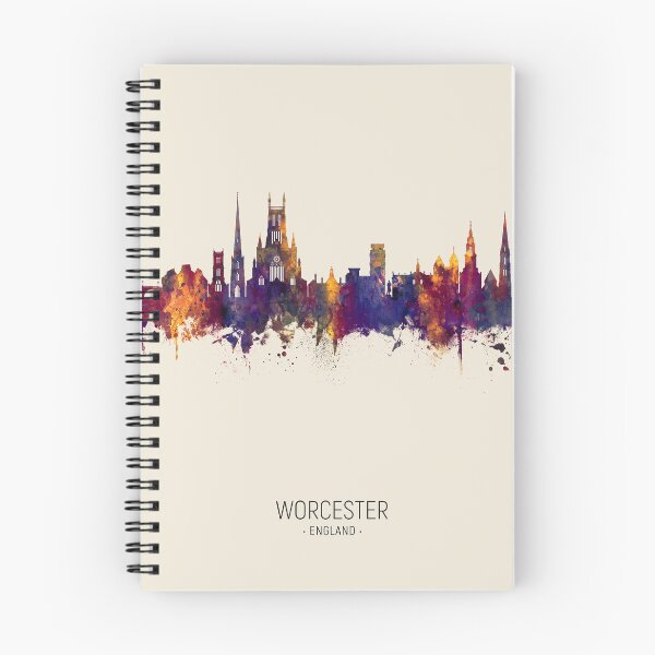 Item preview, Worcester England Skyline designed and sold by ArtPrints.