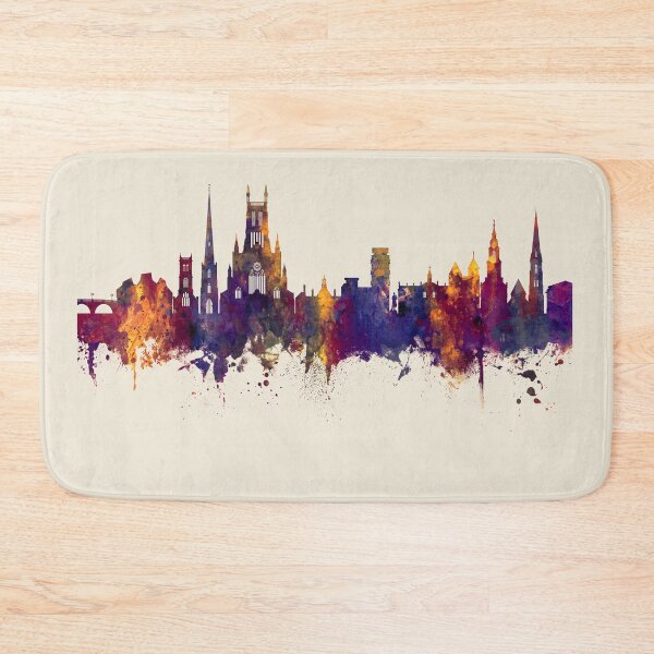 Item preview, Worcester England Skyline designed and sold by ArtPrints.