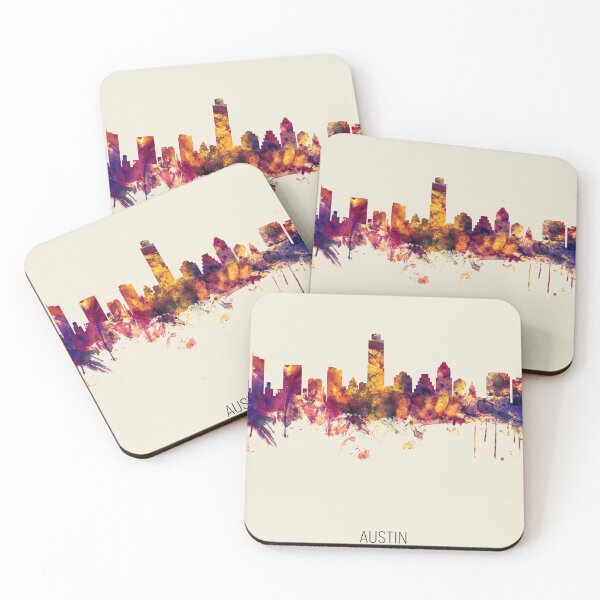 Item preview, Austin Texas Skyline designed and sold by ArtPrints.