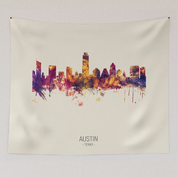 Item preview, Austin Texas Skyline designed and sold by ArtPrints.