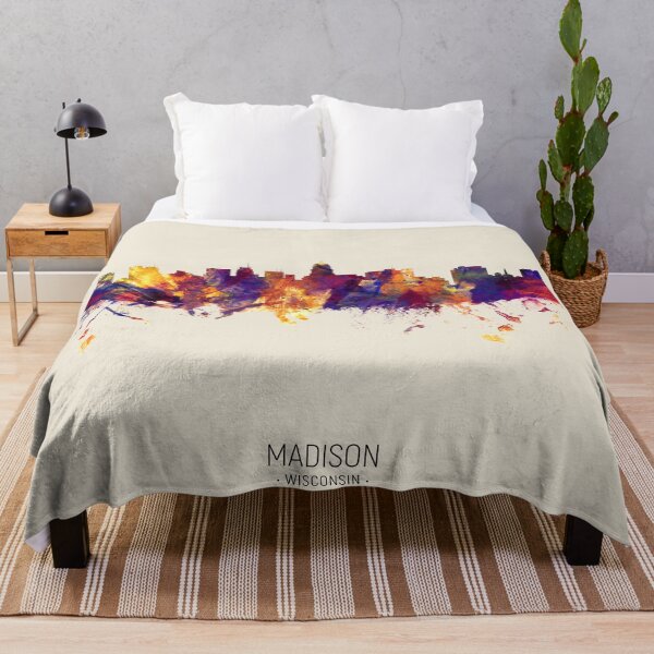 Item preview, Madison Wisconsin Skyline designed and sold by ArtPrints.