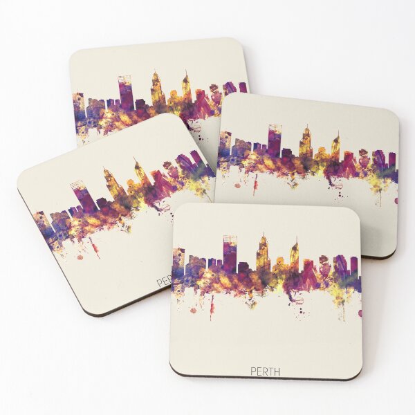 Item preview, Perth Australia Skyline designed and sold by ArtPrints.