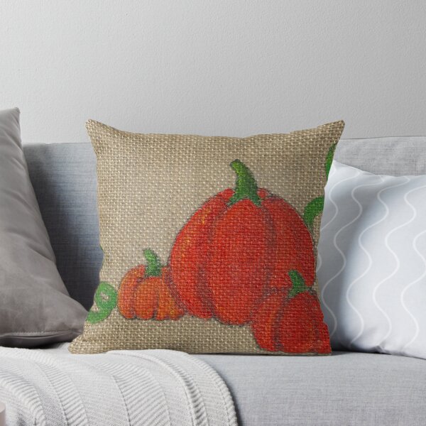 Item preview, October Pumpkins designed and sold by KOKeefeArt.