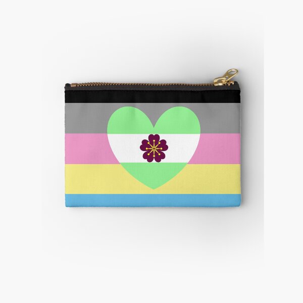 Item preview, polygender flag with diamoric heart designed and sold by Simplipride.
