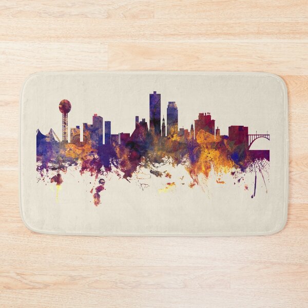 Item preview, Knoxville Tennessee Skyline designed and sold by ArtPrints.