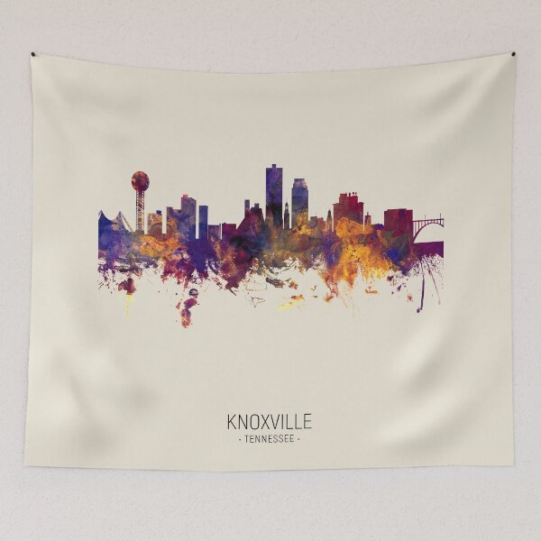 Item preview, Knoxville Tennessee Skyline designed and sold by ArtPrints.