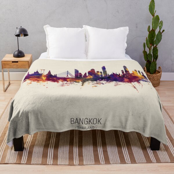 Artikelvorschau, Bangkok Thailand Skyline entworfen und verkauft von ArtPrints.