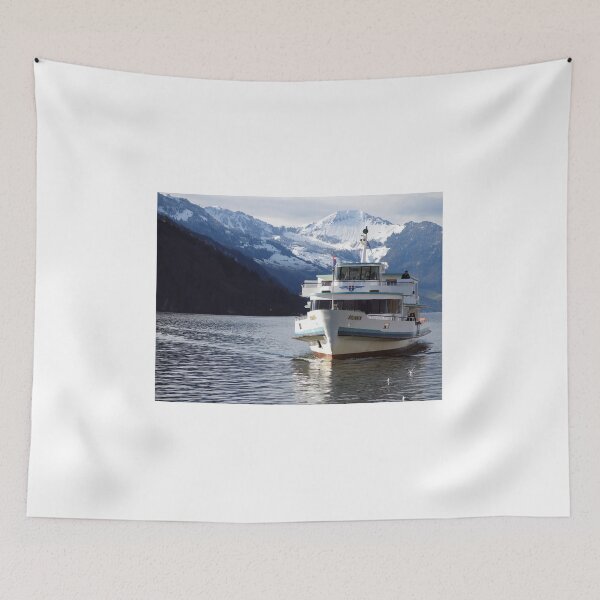 Item preview, Boat on Lake Lucerne, Switzerland designed and sold by Julian Edgar.