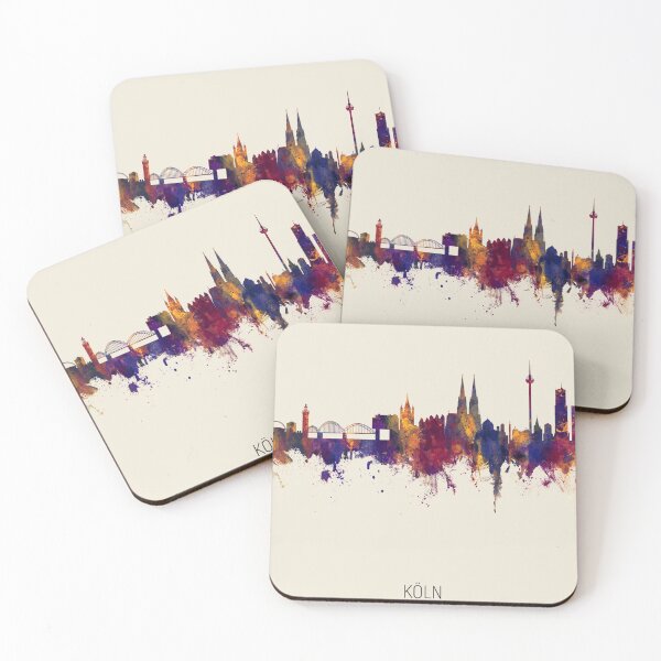 Item preview, Cologne Germany Skyline designed and sold by ArtPrints.