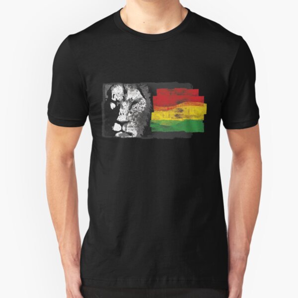 Rasta lion Slim Fit T-Shirt