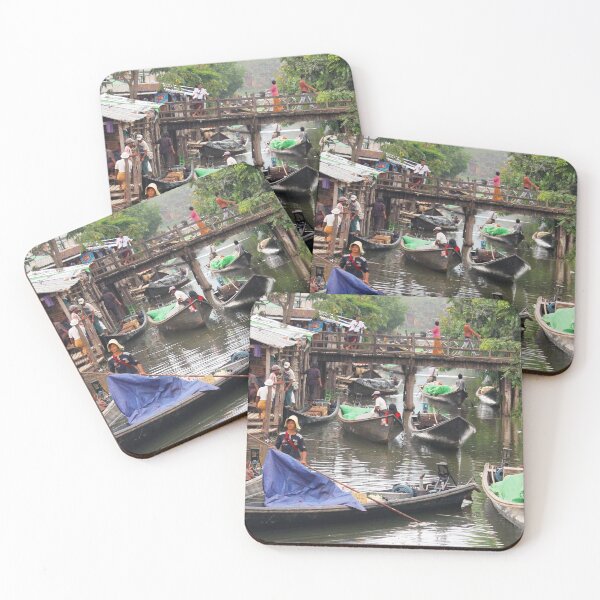 Item preview, The boatmen of Inle Lake, Myanmar. designed and sold by RankAmateur.