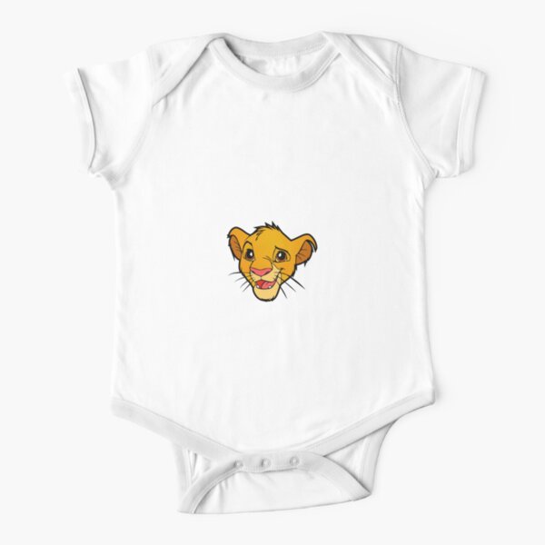 Happy Birthday The Lion King Simba Baby One Piece By