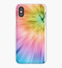 Colorful Starburst Tie Dye iPhone Case
