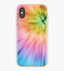 Colorful Starburst Tie Dye iPhone Case