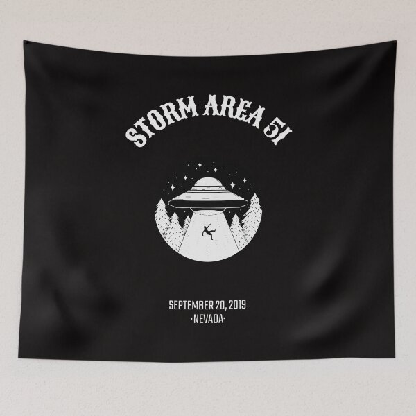 Item preview, Storm Area 51 They Cant Stop All of Us Alien March designed and sold by shoutoutshirtco.