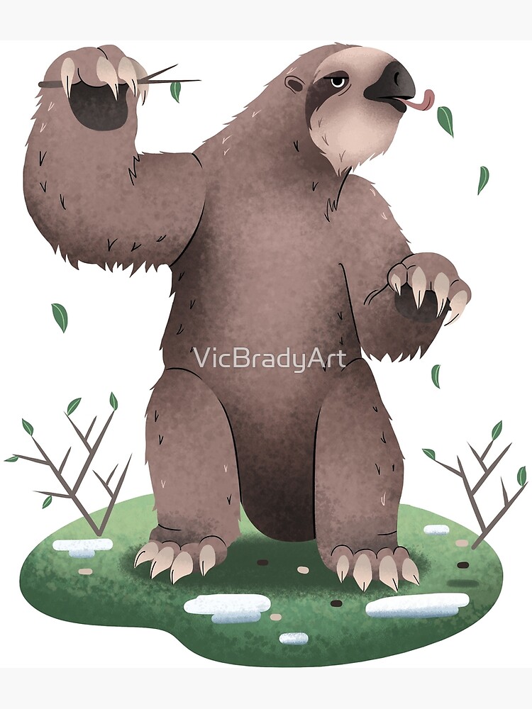 Deinotherium Art Print for Sale by VicBradyArt