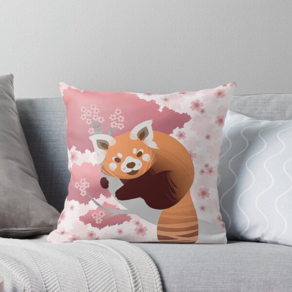 Item preview, Red Panda y Cherry Blossom designed and sold by Zinge.