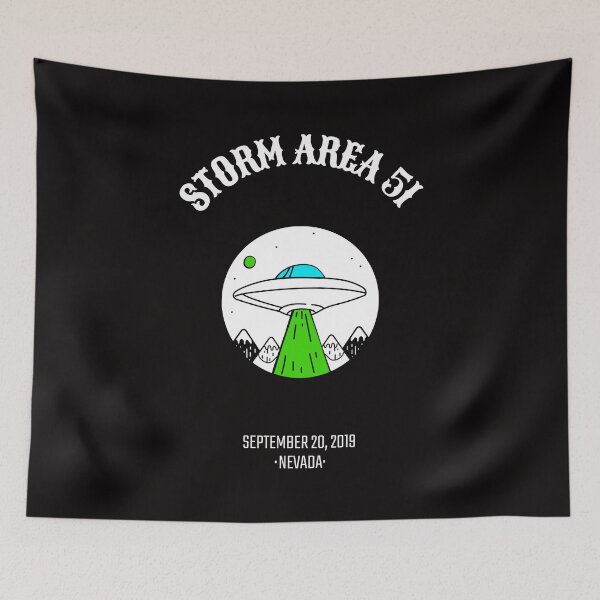 Item preview, Storm Area 51 They Cant Stop All of Us Alien March designed and sold by shoutoutshirtco.