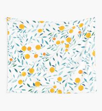 Orangenbaum Wandbehang