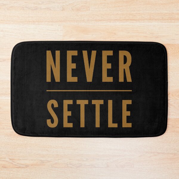 Item preview, Never settle  designed and sold by Kerry Pritchard.