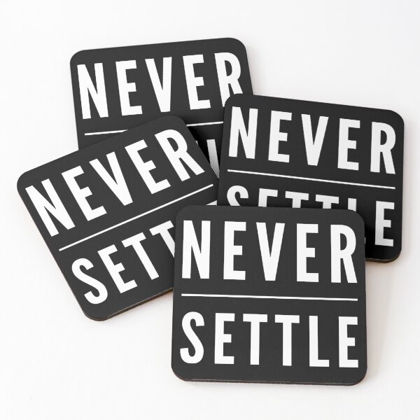 Item preview, Copy of Never settle  designed and sold by Kerry Pritchard.