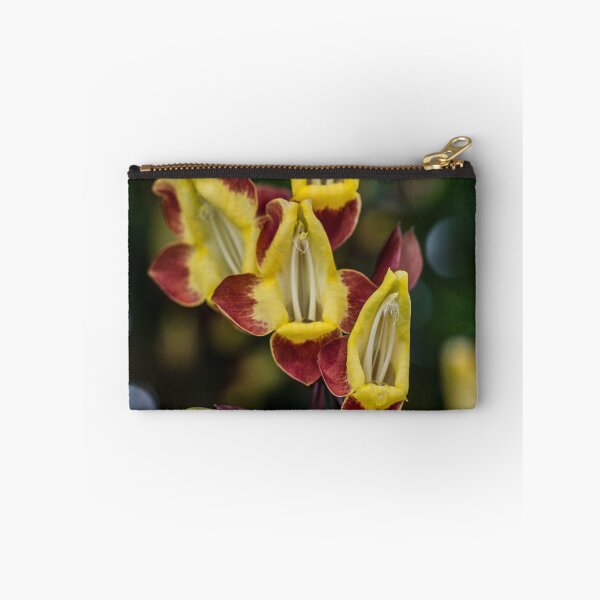 Item preview, Macro Red and Yellow Flowers designed and sold by Pixie Copley LRPS.