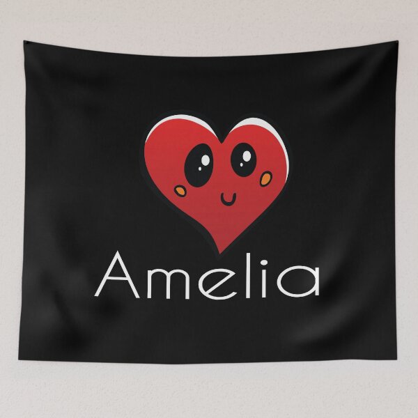 Item preview, Amelia Cute Heart My Name is Amelia!  designed and sold by ProjectX23.
