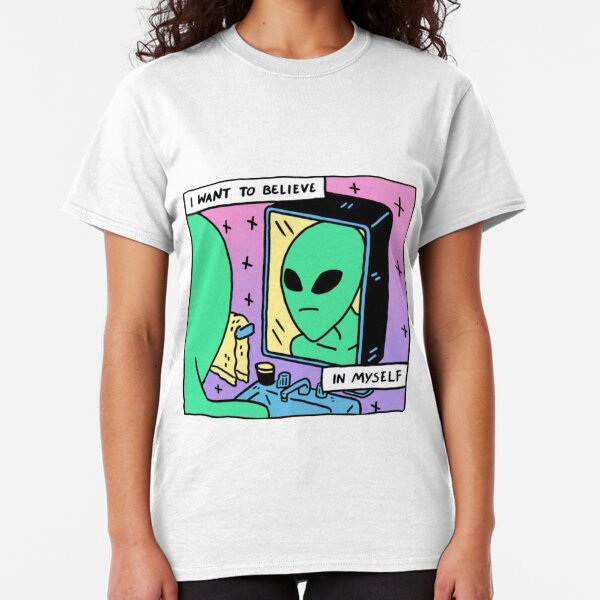 Unconfident Alien Classic T-Shirt
