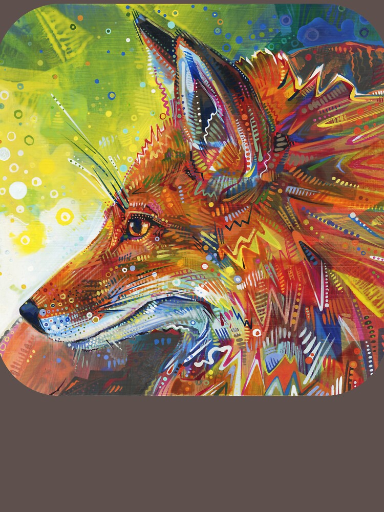 Red Fox Painting - 2012 by gwennpaints