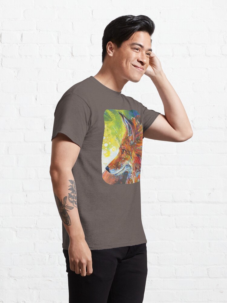 Alternate view of Red Fox Painting - 2012 Classic T-Shirt