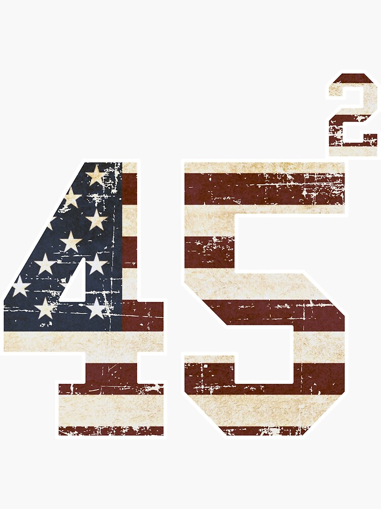 45 squared flag