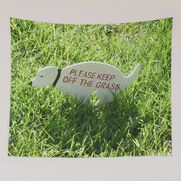 Item preview, Keep off the Grass designed and sold by AnnDixon.