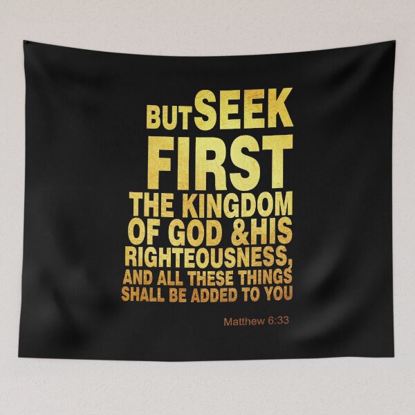 Item preview, But seek first.....Matthew 6 33 designed and sold by Dhynzz.