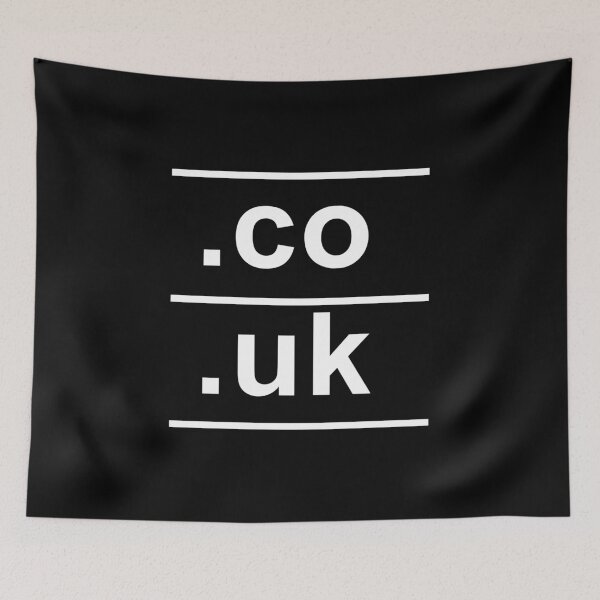 Item preview, .co.uk United Kingdom Internet Country Code design designed and sold by GetItGiftIt.