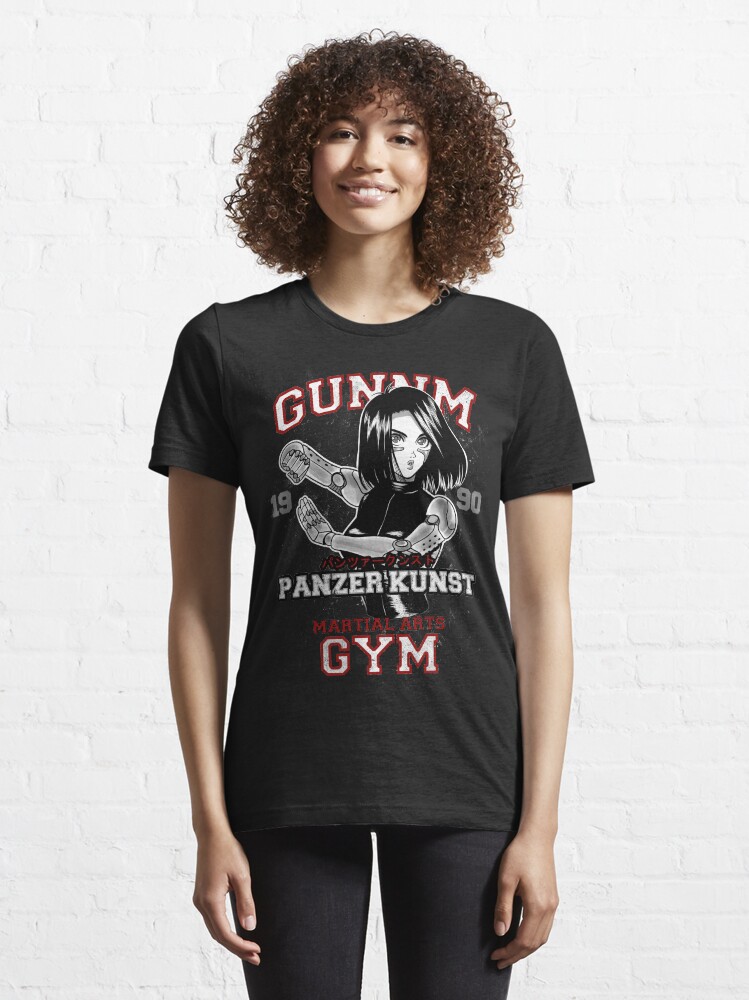Alternate view of GUNNM GYM Essential T-Shirt