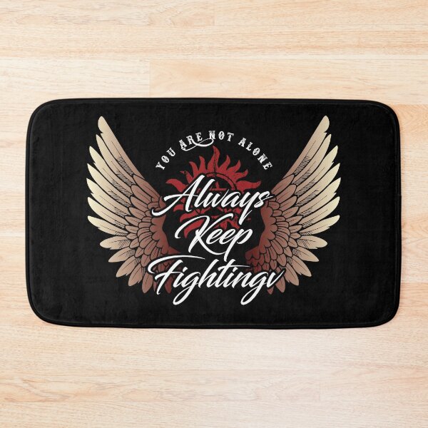 Item preview, Always Keep Fighting - Angelic designed and sold by Happy-Llama-Art.